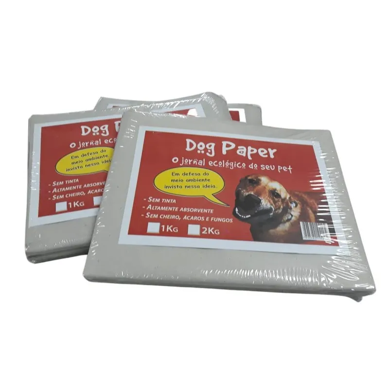 Jornal Biodegradável Para Pet - Cachorro - 6Kg - 300 Folhas
