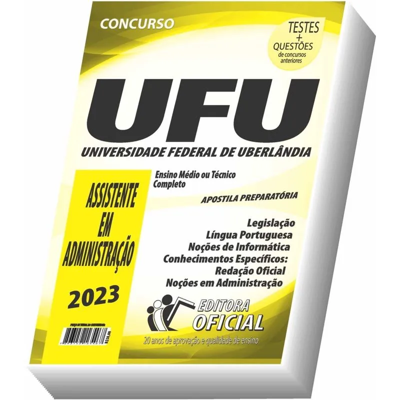 Apostila Ufu - Assistente Em Administração