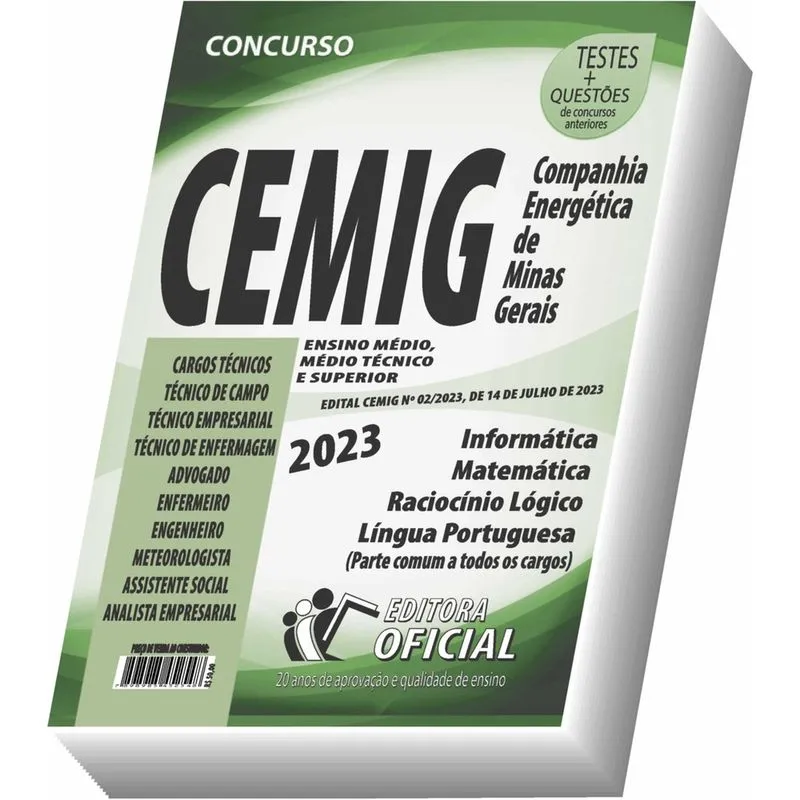Apostila Cemig Nível Médio, Técnico E Superior - Parte Comum