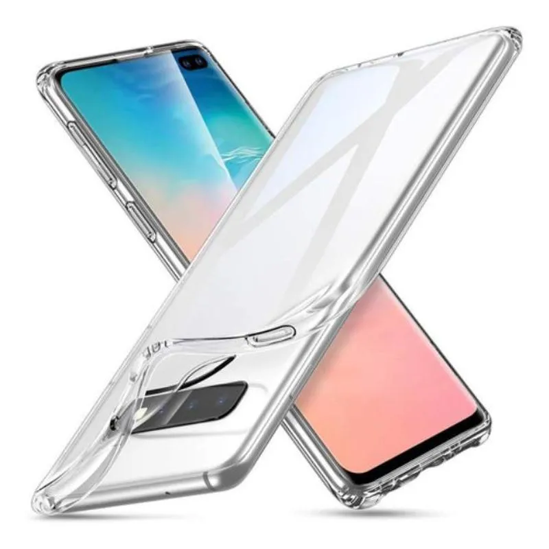Capa Capinha Fina Galaxy S10 Tela 6.1 Tpu - Transparente