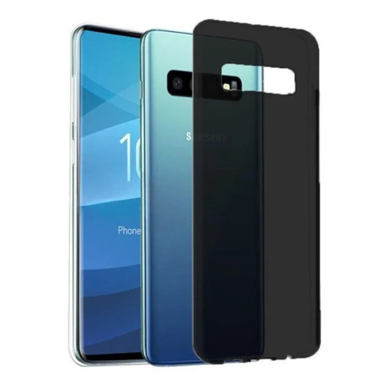 Capa Capinha Fina Galaxy S10 Tela 6.1 Tpu - Preto