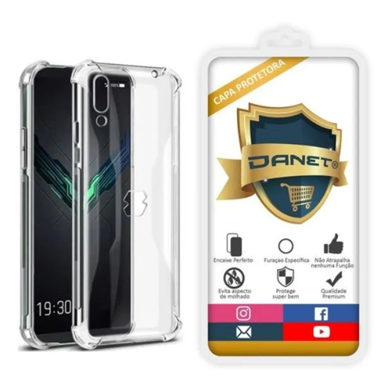 Capa Capinha Air Anti Impacto Xiaomi Black Shark 2 Pro 6.39 Case Transparente - Transparente