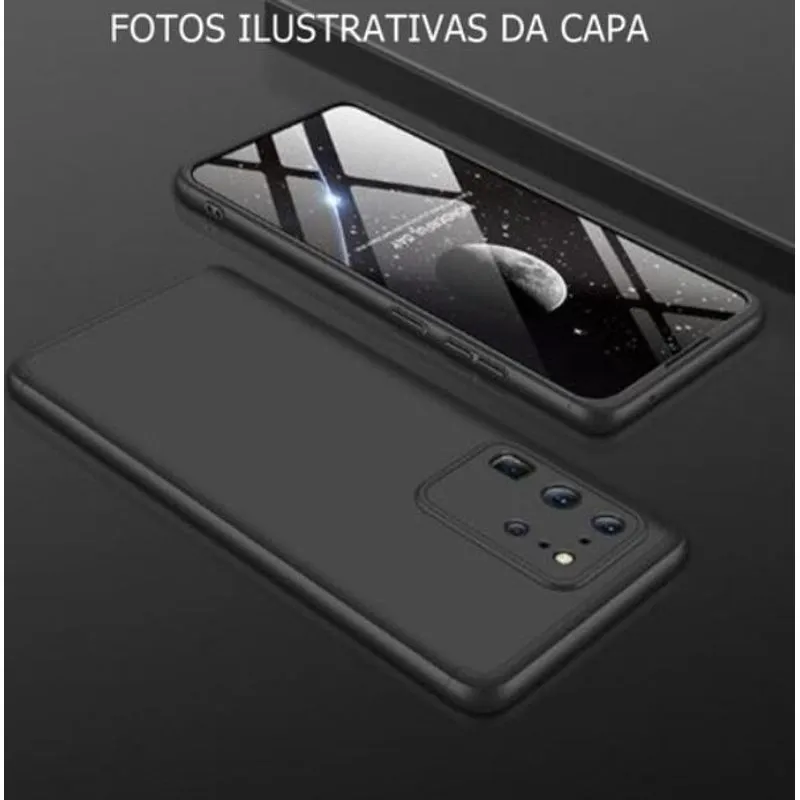 Capa Capinha 360 Samsung Galaxy S20 Plus 6.7 Anti Impacto - Preto