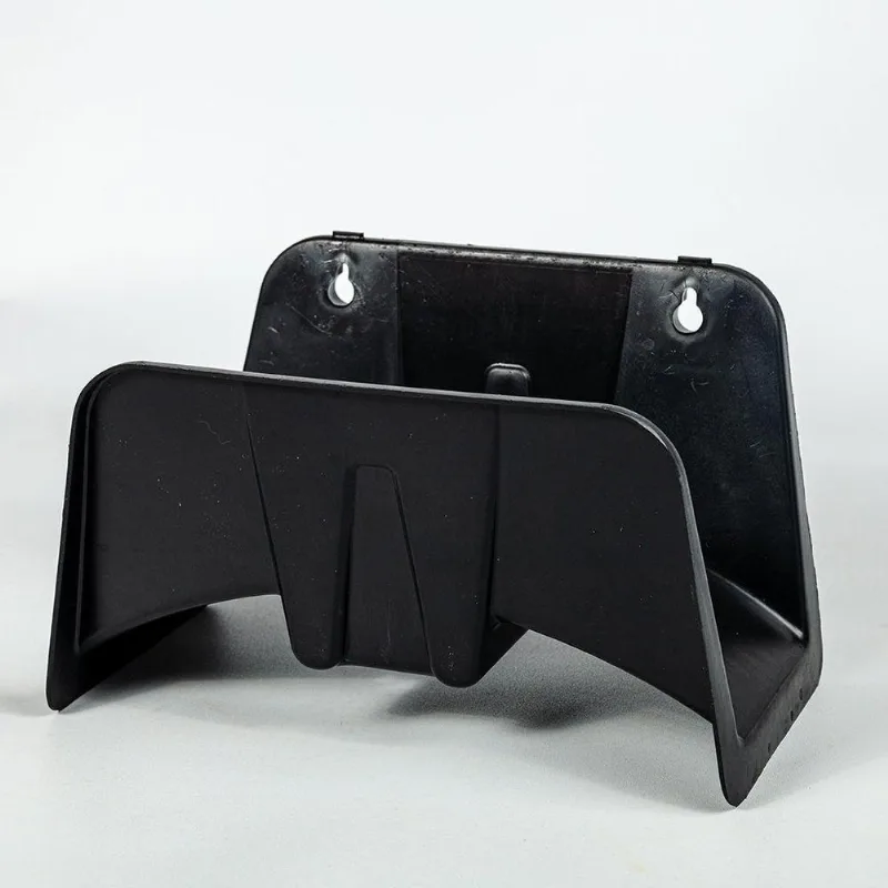 Suporte Plástico De Parede Para Mangueira Preto