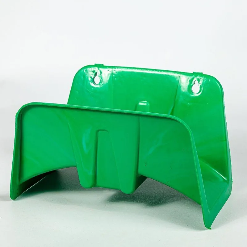 Suporte Plástico De Parede Para Mangueira Verde
