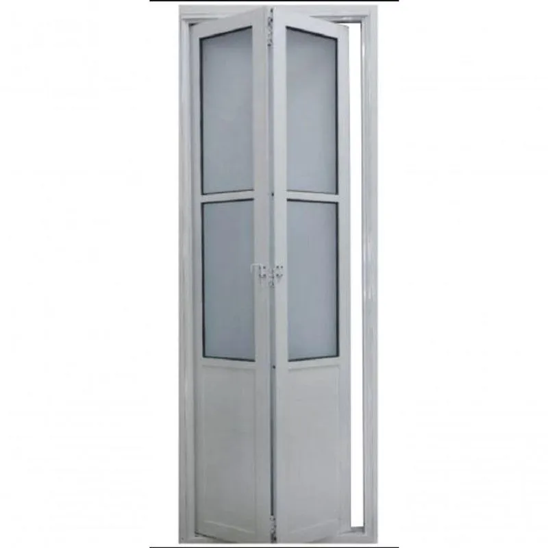 Porta Lambril Camarão Alumínio Branco 2.10 X 0.80 Direita
