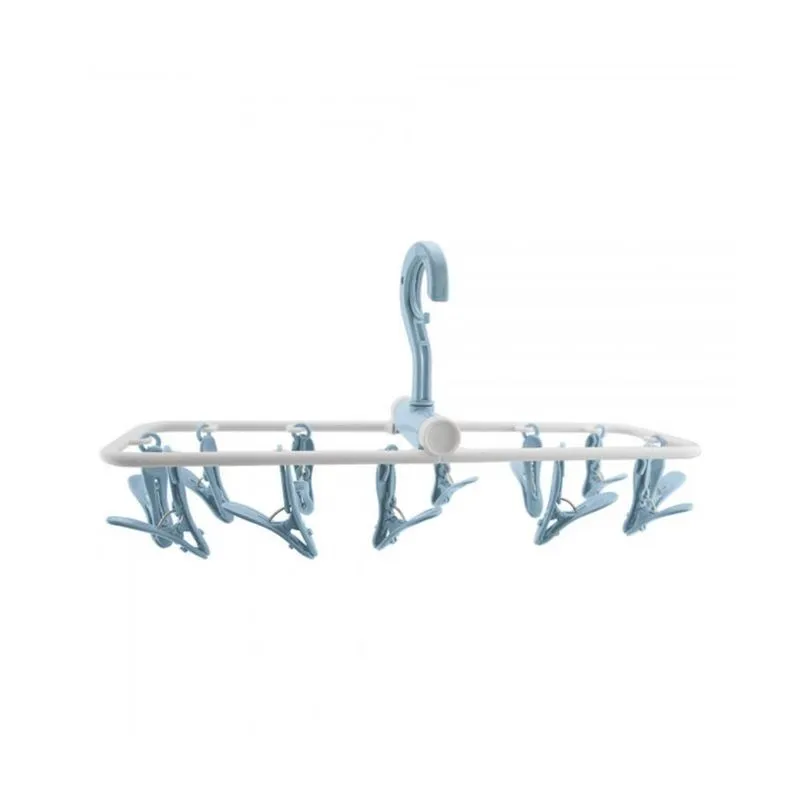 Varal Multiuso Para Roupas Íntimas Com 12 Pegadores