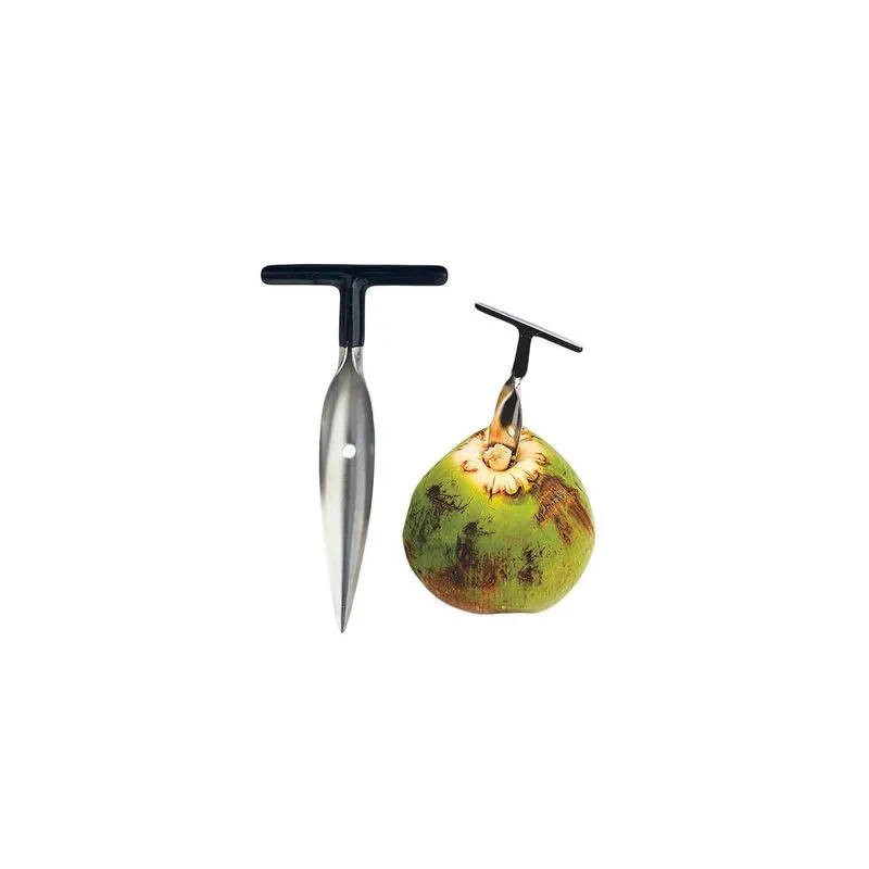Abridor Fura Coco Metal Inox
