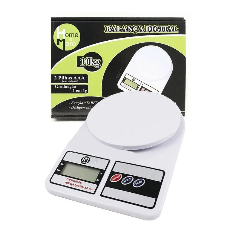 Balança Digital Até 10 kg Home & More