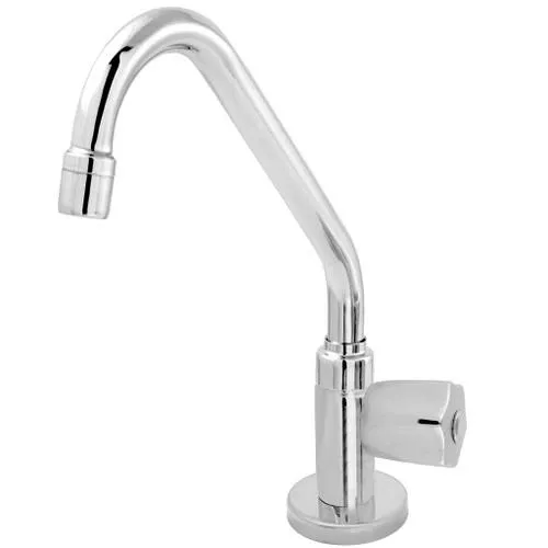 TORNEIRA BICA MOVEL P/BANCADA MVS 1157 C50 METAL CROMADA SV METAIS - AbrastolFerramentas