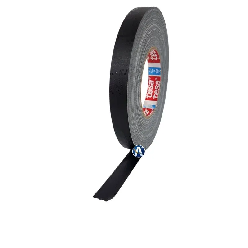 Fita Tecido Gaffer Basic Preta 18mmx50m Tesa