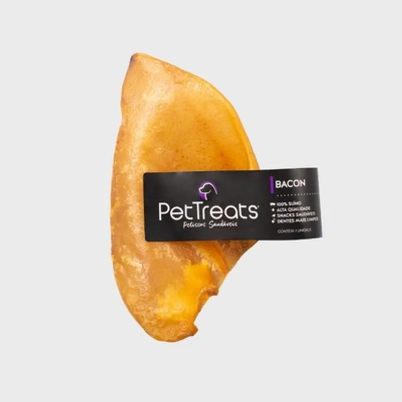Petisco Pet Treats - Orelha Suína Desidratada - 1 und