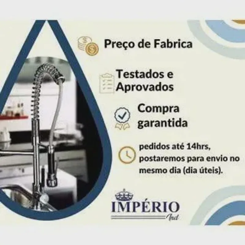 Ducha higienica com registro metal 1,20 mt 11115 C34