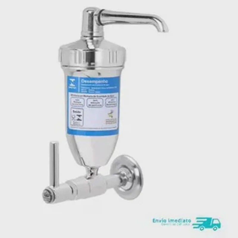 Registro De Metal Com Filtro Purificador C34 Cromado