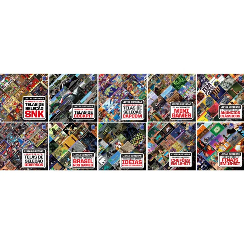 Coleção Listas Curiosas (10 Volumes)