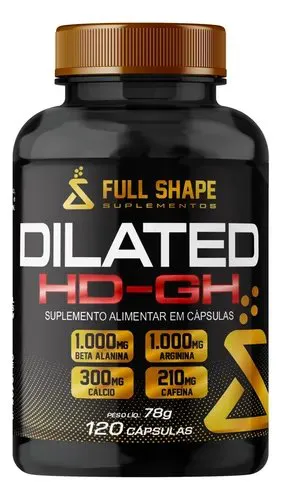 DILATED HD-GH 120Caps FULL SHAPE