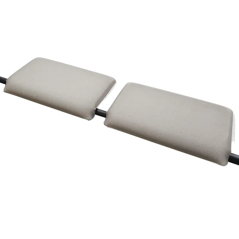 Apoio Ergonômico Para Antebraço - Quebra-quina (par) - Cinza