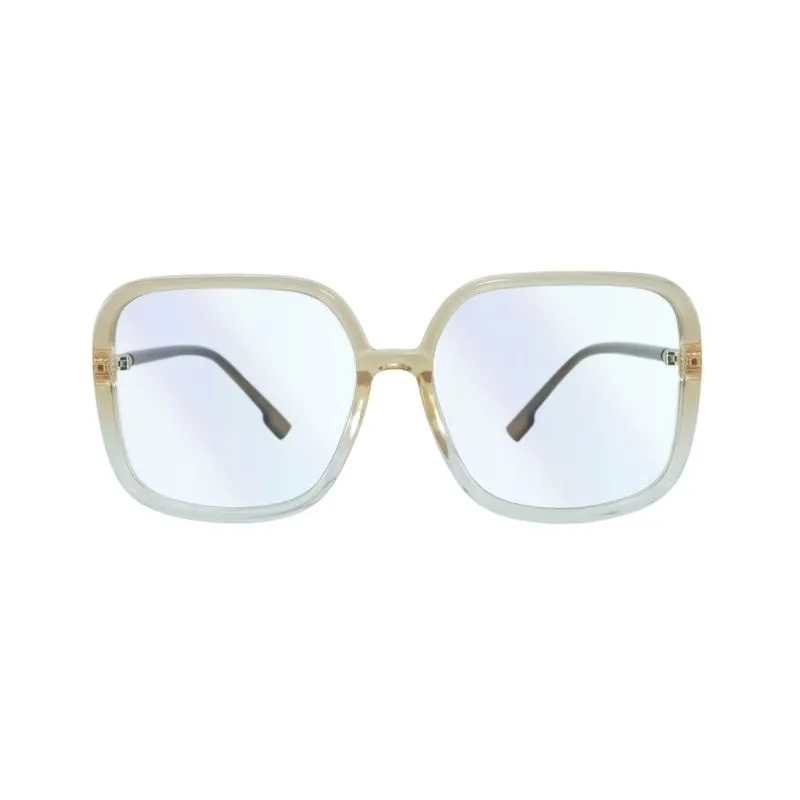 Armação Óculos Grau Feminino Dourado Black Melon Dubai