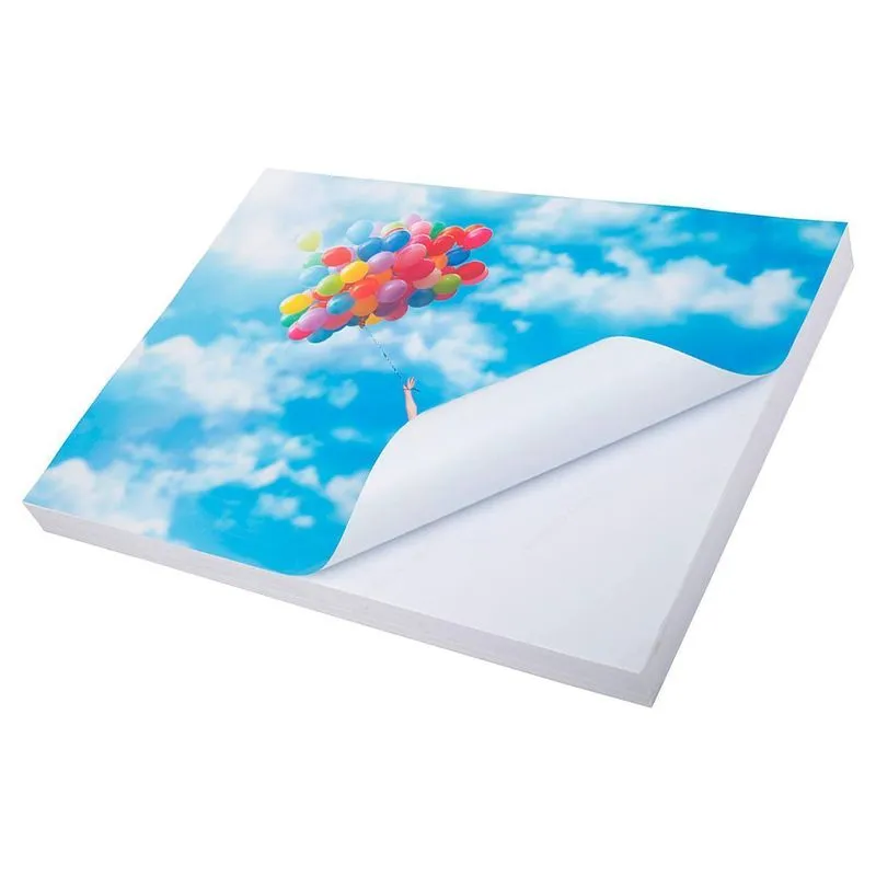 Papel Fotográfico Adesivo 10x15 A6 135g Glossy Com 20 Folhas