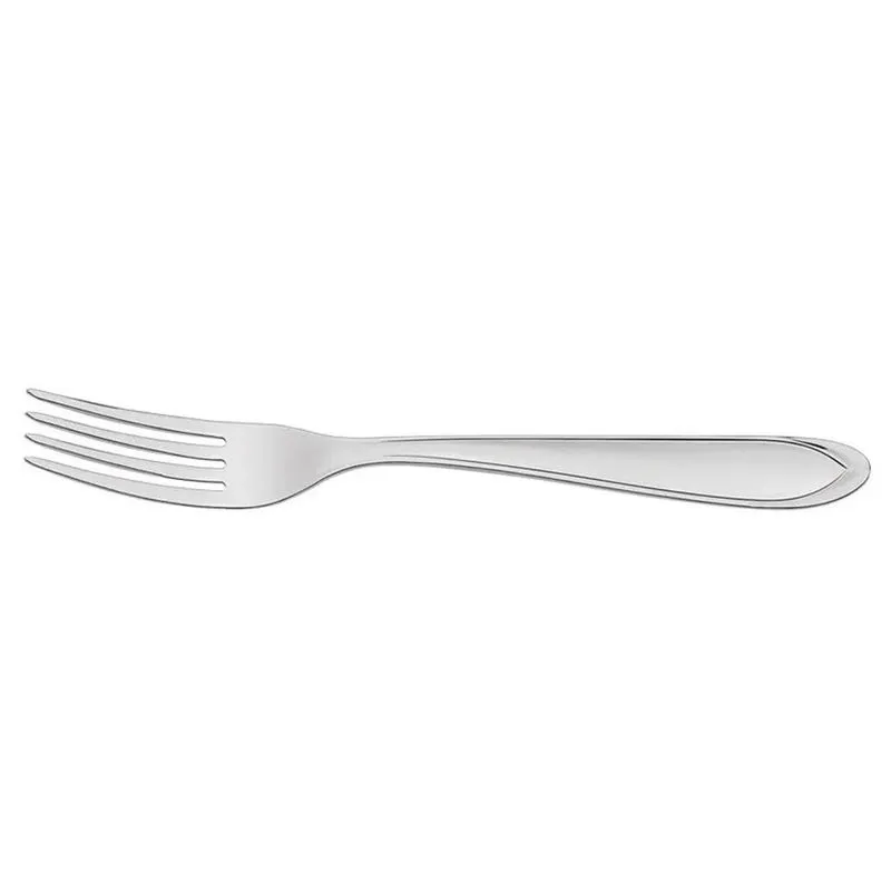 Kit 12 Garfo De Mesa Talheres Feito Em Aco Inox 18cm