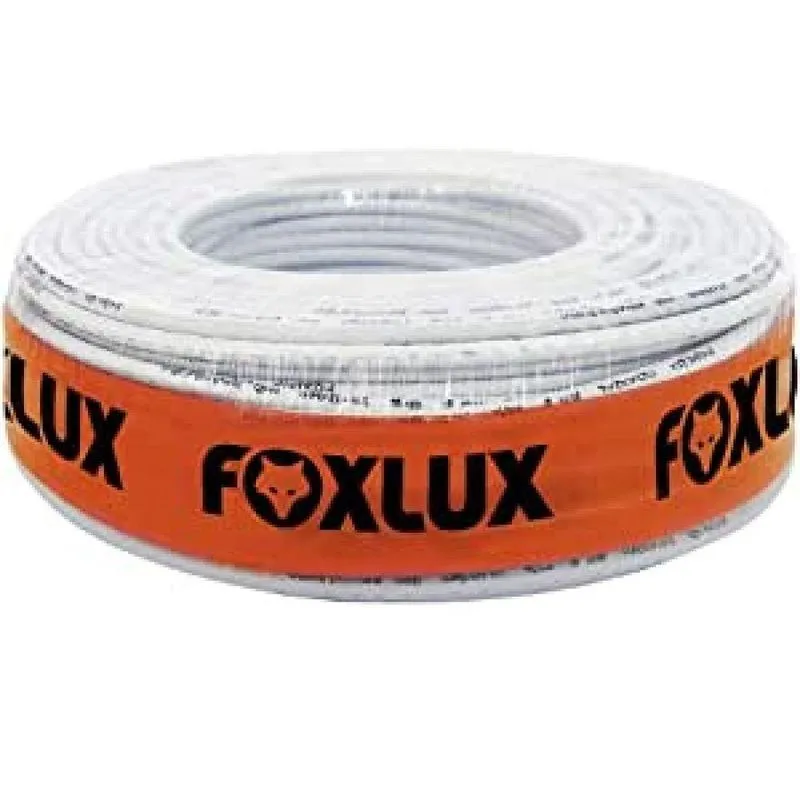 Cabo Coaxial Foxlux Rgc 59 75 Ohms 67% 100m