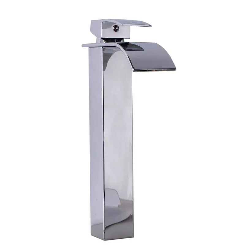 Torneira Misturador Monocomando Cascata Alta Metal cores