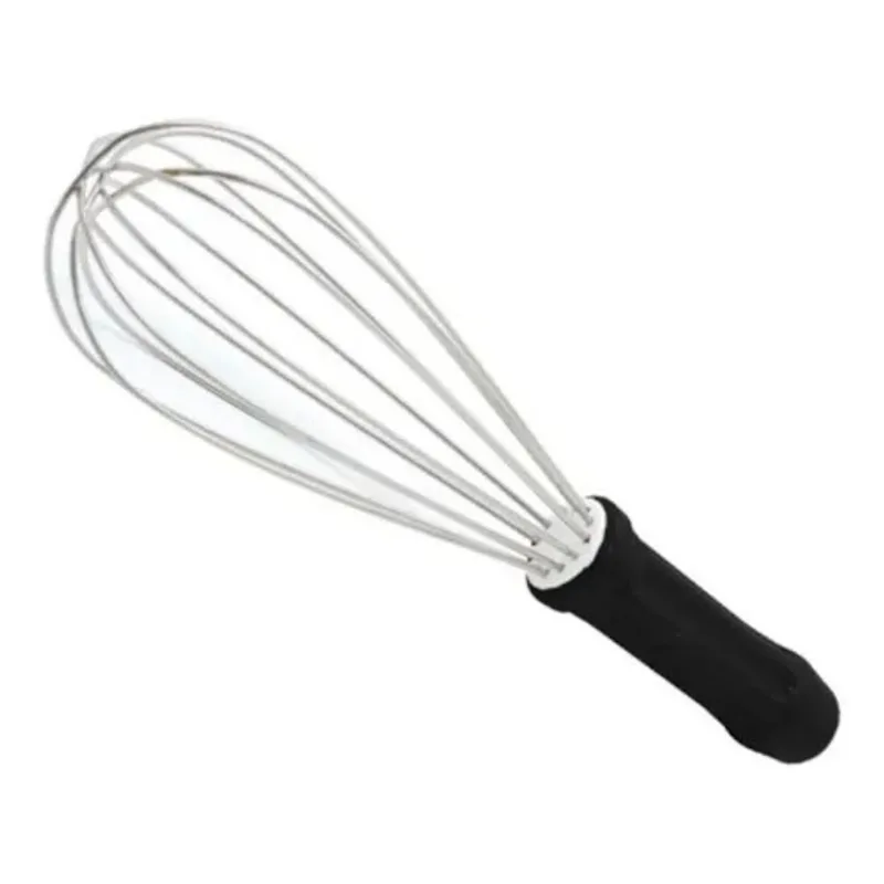 Batedor Tipo Pera / Fouet Inox 30cm Preto Bpp-30