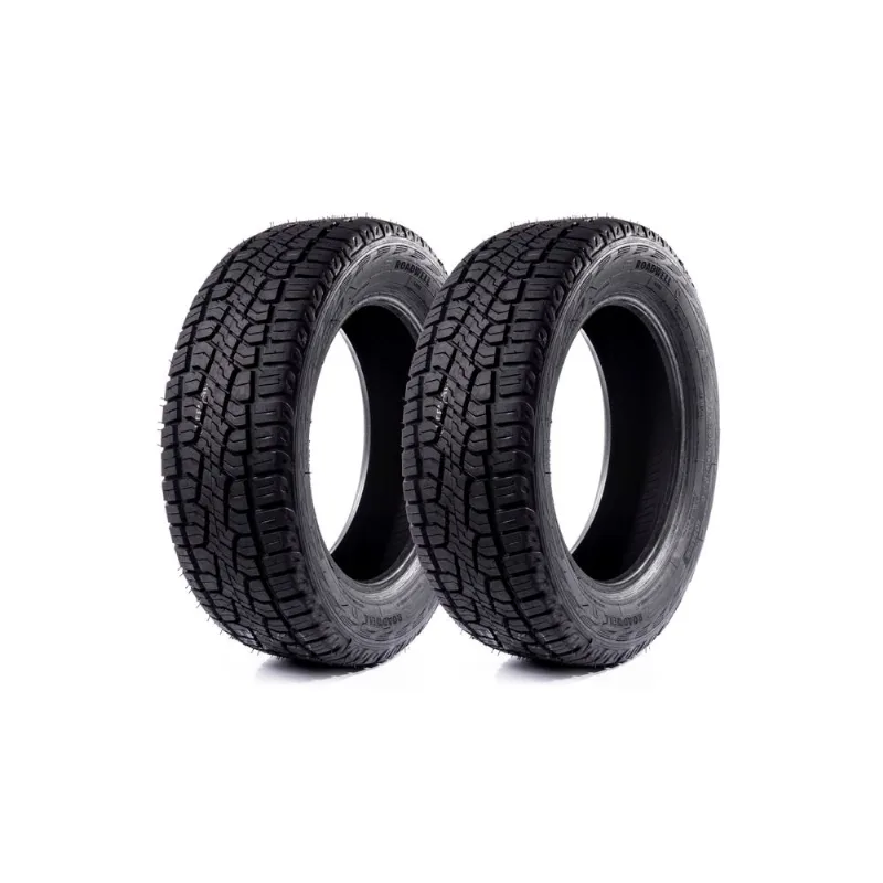 2 Pneus 205/60/R16 Remold Roadwell RBATR 89R INMETRO 1ª Linha