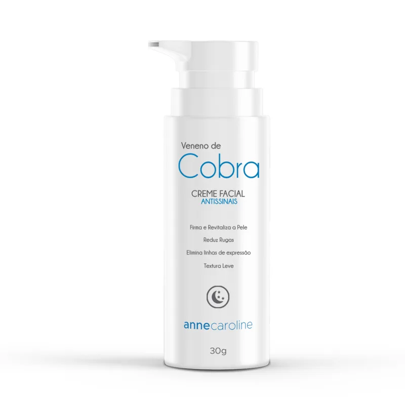 Anne Caroline Veneno De Cobra Creme Antissinais 30g