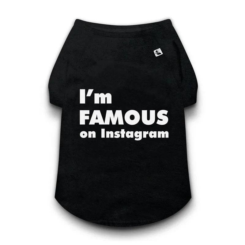 Camiseta Dog Influencer Preto P