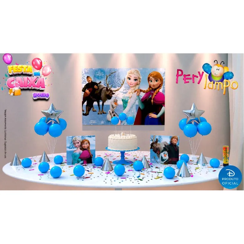 Kit festa na caixa HOME - Frozen 1 Clássico