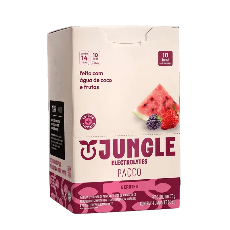 Jungle Electrolytes Berries By Pacco 5g (14 unidades)