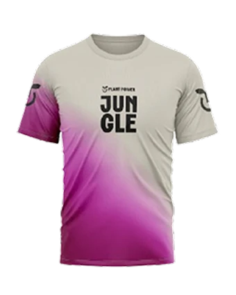 Camisa Corrida Jungle Rosa Plant Power M