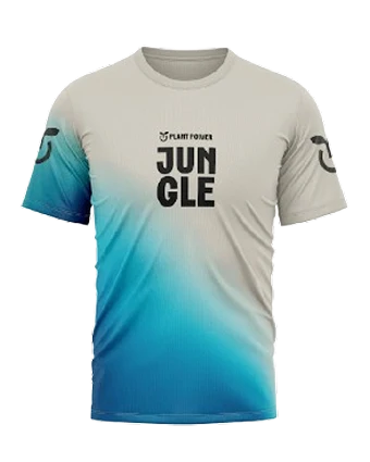 Camisa Corrida Jungle Azul Plant Power GG