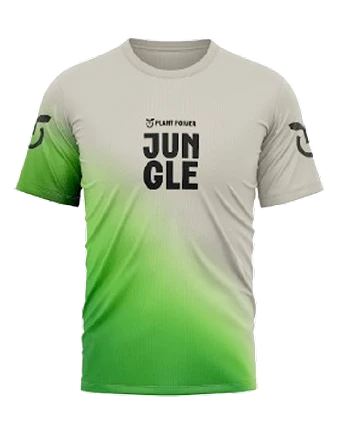 Camisa Corrida Jungle Verde Plant Power M
