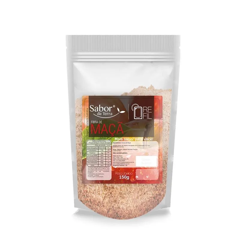 Fibra de Maçã Sabor da Terra 150g