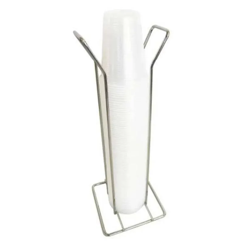 Suporte Porta Copos Descartáveis Água Café 200ml Bancada