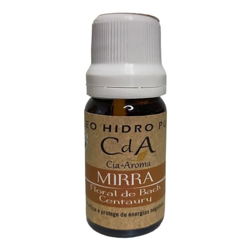 Óleo Hidrossolúvel Mirra Puro Para Umidificadores 10ml