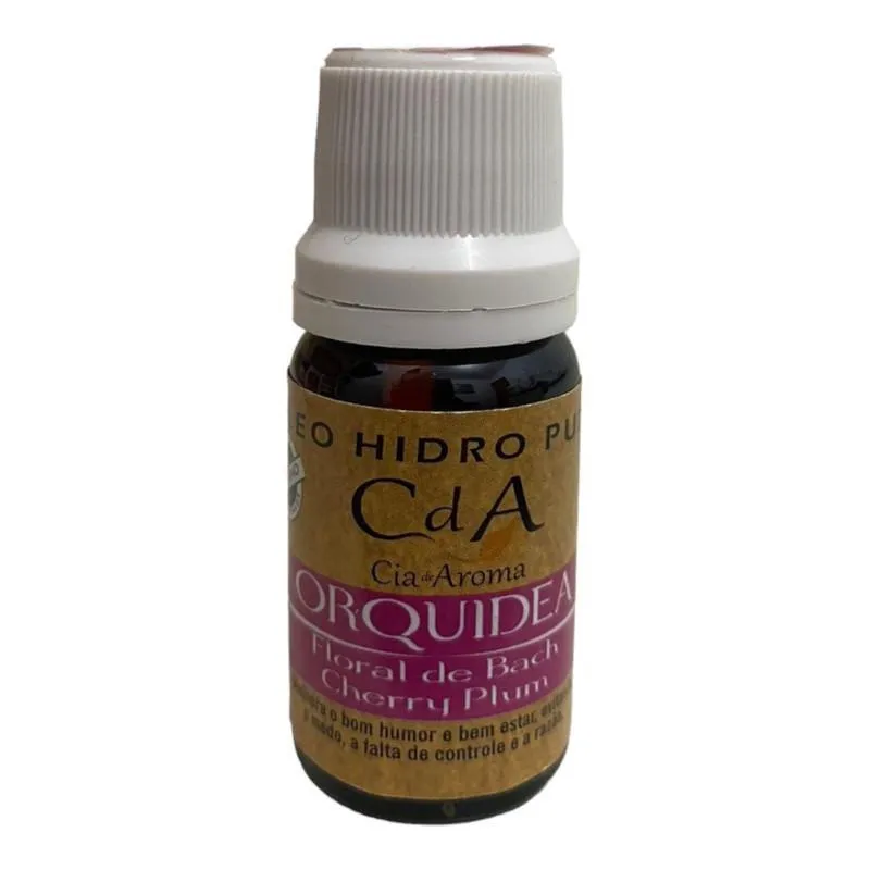 Óleo Hidrossolúvel Orquídea Puro Para Umidificadores 10Ml
