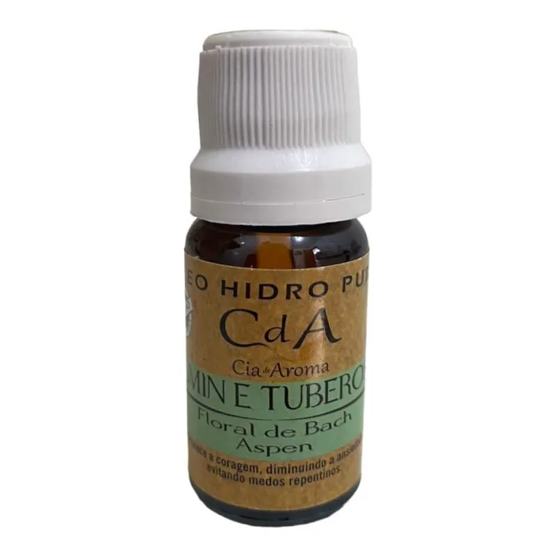 Óleo Hidrossolúvel Jasmim Tuberosa P Umidificadores 10ml