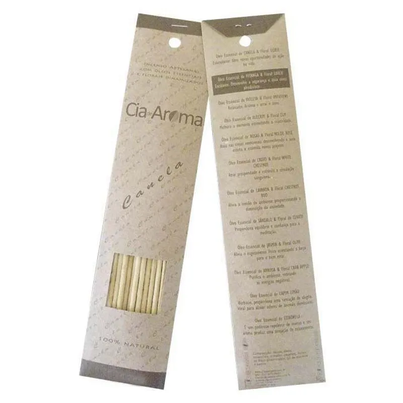 Incenso 100% Natural Com Florais E Óleos Essenciais Canela