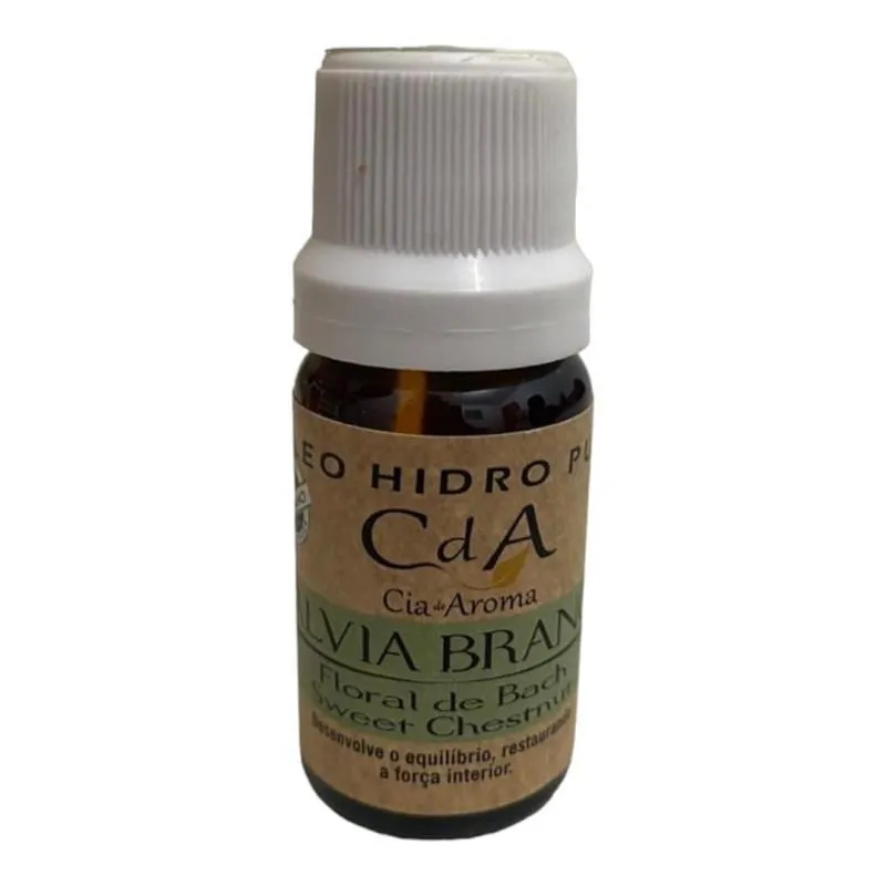 Óleo Hidrossolúvel Sálvia Branca Puro Umidificadores 10ml