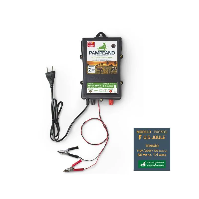 Eletrificador Cerca 55km P/bateria