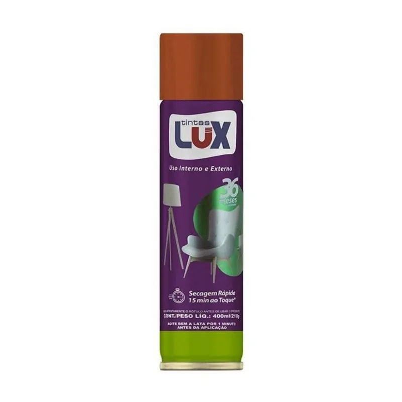 Tinta Spray Metálico Cobre 400ml Lev&Uze
