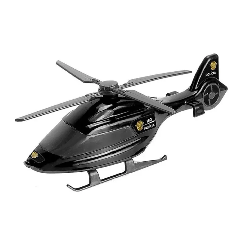Helicóptero Aerocop Polícia Preto Lummar