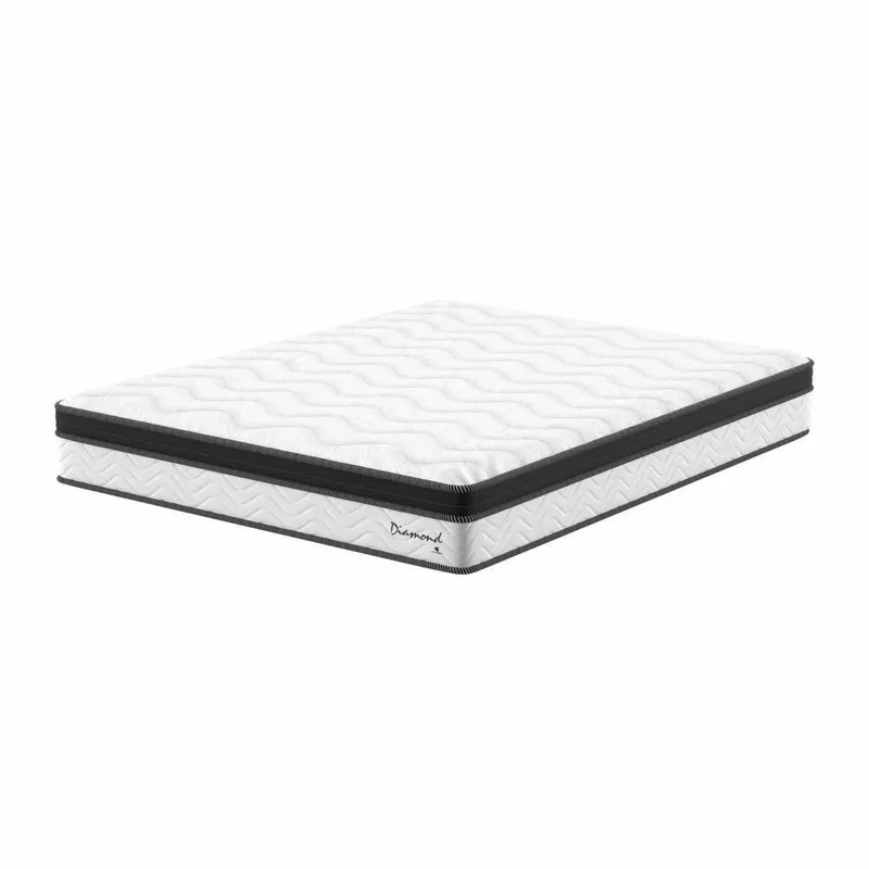Colchão King Montreal Diamond Euro Pt 1,93x2,03x0,26 Bege