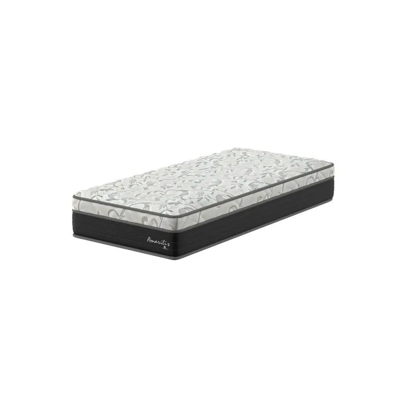 Colchão Solteirão D33 Amarílis 28x 188x 88cm Yescasa Branco/preto