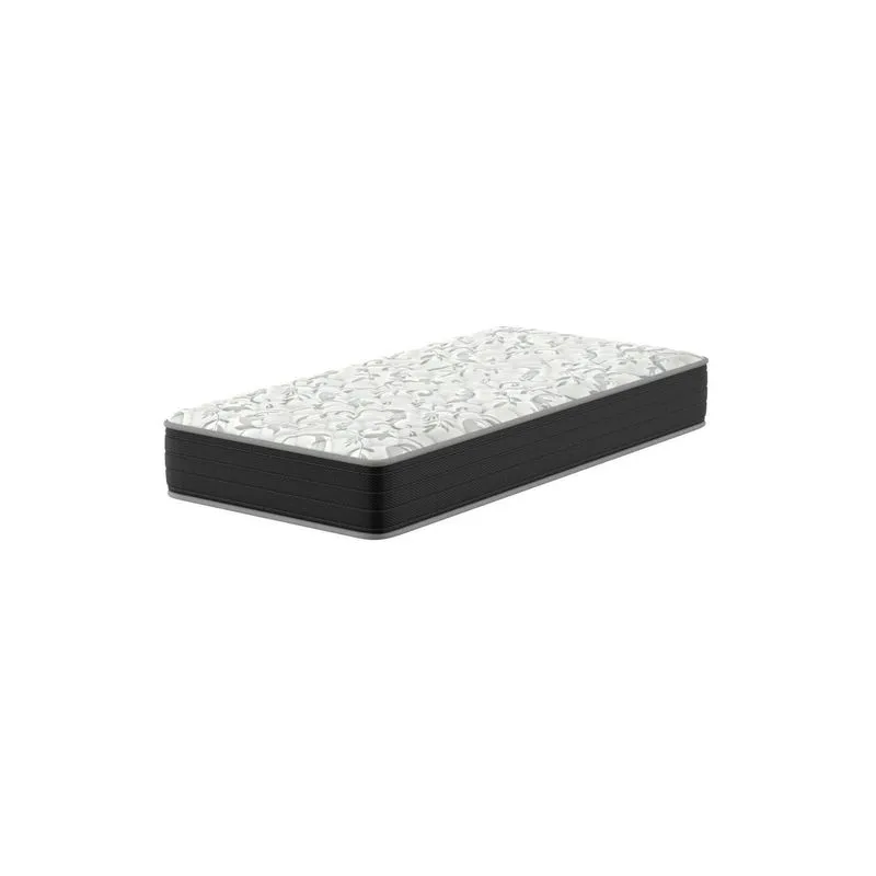 Colchão Solteiro D33 188x88x24cm Hortênsia Yescasa Branco/preto