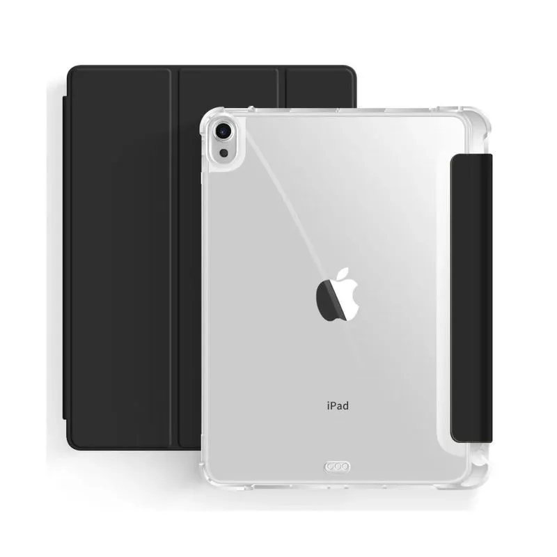Capa Compatível Com iPad Air 4ª e 5ª Geração 10.9 Preta Silicone wb