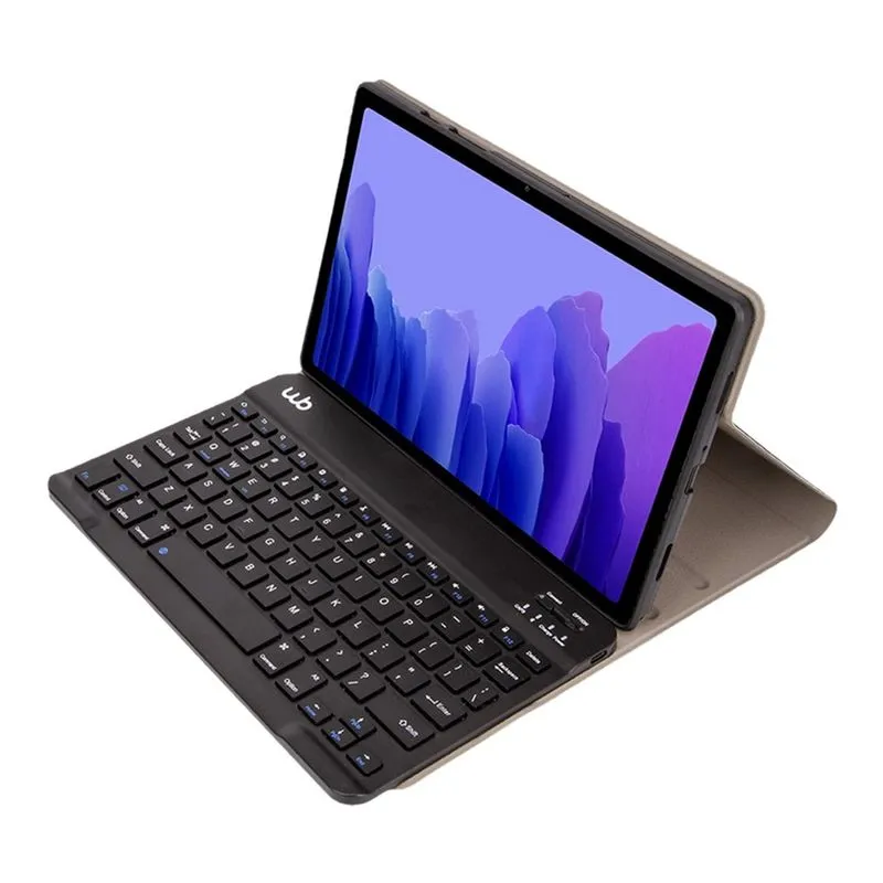 Capa c/ Teclado p/ Samsung Galaxy Tab A7 10.4 polegadas wb com duração de até 40hrs de bateria